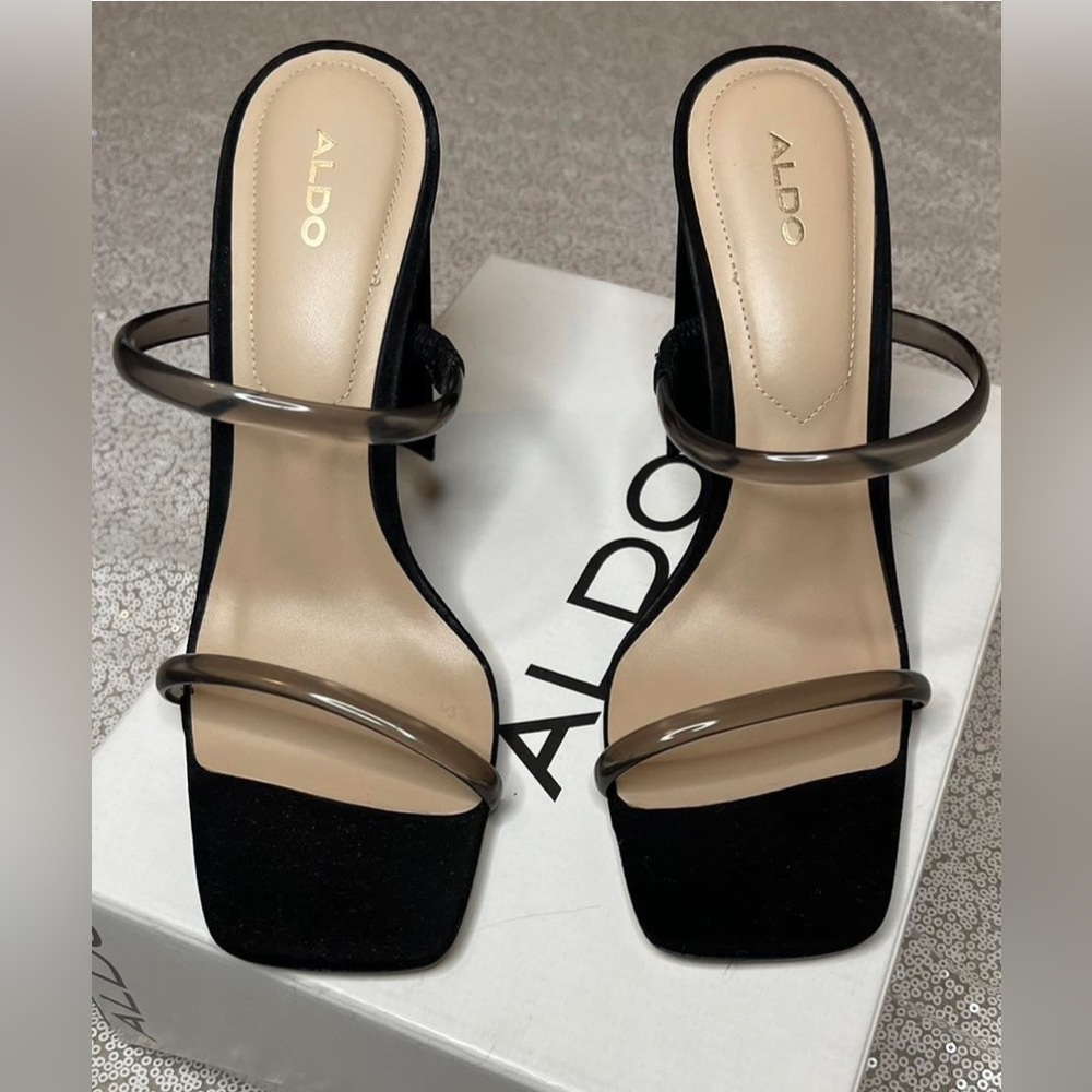 NEW ALDO WOMEN BLACK COURT